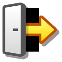 toolbar - system log out